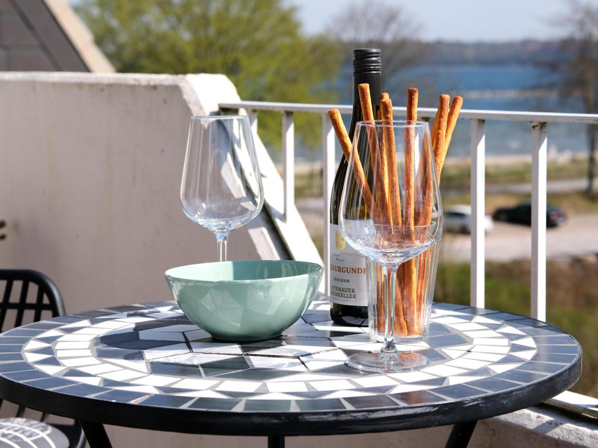 Ostsee, Wunderschoene Wohnung Mit Meerblick Harrislee Exterior foto